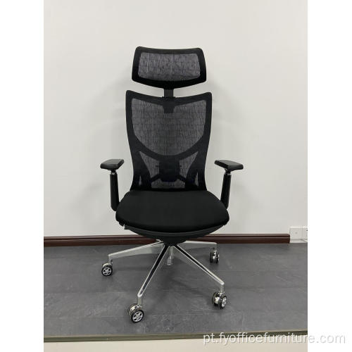 Preço total da venda Cadeira executiva ergonômica reclinável de malha para escritório